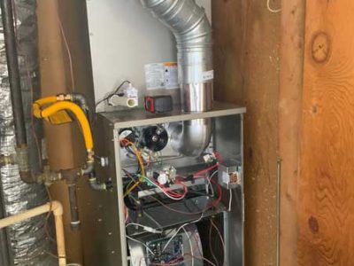 High Efficiency Furnace Installation